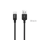 Кабель HOCO X14 USB to Type-C 3A, 1m, nylon, aluminum connectors, Black (6957531062868) - зображення 1