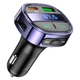 АЗП з FM-модулятором HOCO E70 PD30W+QC3.0 car BT FM transmitter Magic Night (6931474765246) - изображение 1