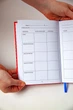 Квартальний планер Planner Book, червоний у горошок, Уляна Мирошниченко - зображення 5