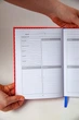 Квартальний планер Planner Book, червоний у горошок, Уляна Мирошниченко - зображення 8