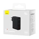 Сетевое зарядное устройство Baseus GaN5 Pro 3 порта, USB + Type-C 140W + кабель Type-C/Type-C 1М (CCGP100201) - изображение 8