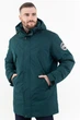 Мужская куртка Avecs XL (52) 70474/27 Темно-зеленый - изображение 4
