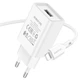 Зарядне мережеве BOROFONE BA68A Glacier (1USB 2.1A) Lightning Білий - изображение 3