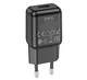 Адаптер мережевий HOCO C96A 1USB, 2.1 A, чорний - зображення 1