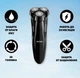 Электробритва Xiaomi Enchen Gentleman 3S LED, аккуумулятор, type-c (780359599) Черный - изображение 15