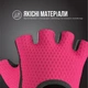 Женские перчатки для фитнеса Contraband Pink Label 5307 Women's Diamond Mesh Lifting Gloves (Розовый XS) - изображение 4