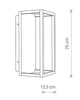Уличный светильник Nowodvorski 8176 Symmetry LED 1x7W 3000K 210Lm IP54 графитовый - изображение 2