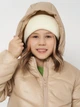 Детская демисезонная куртка для девочки Coccodrillo Outerwear Girl Kids ZC2152701OGK-002 116 см Бежевая (5904705930363) - изображение 4