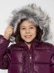 Детское зимнее пальто для девочки Coccodrillo Outerwear Girl Kids ZC2151104OGK-017 104 см Бордовое (5904705935061) - изображение 4