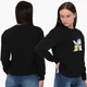 Світшот жіночий Рік і Морті (Rick and Morty) (8771-2082) Чорний S - зображення 2