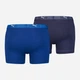 Набор трусов боксеров мужских Puma Sport Cotton Boxer 2P 93552102 S 2 шт Blue combo (8720245255561) - изображение 7