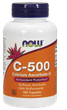 Вітамін C та аскорбат кальцію з біофлавоноїдами NOW Foods (Calcium Ascorbate-C) 500 мг 100 капсул NOW00676 - зображення 1