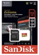 Карта пам'яті SanDisk 512GB Extreme (2023) MicroSDXC with Adapter (4K, 5K) , (SDSQXAV-512G-GN6MA), 190 МБ/с - 130 МБ/с - зображення 1