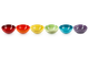 Набір із 6 салатників Le Creuset Rainbow 16 см різнокольорові (79286168359006) - зображення 2