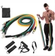 Набор 5 в 1 UKC Power Bands jt-003 - трубчастые эспандеры для фитнеса - изображение 4