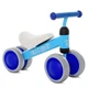 Детский беговел PROFI KIDS стальной 7" 4 колеса синий (М5462-3) - изображение 1