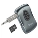 Автомобильный Bluetooth адаптер ресивер Hoco E73 беспроводной FM-модулятор AUX 3.5mm аудиоадаптер в машину - изображение 3