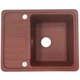 Кухонна мийка гранітна Adamant SMALL terracotta-11 - зображення 1