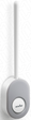 Ершик для унитаза MBM HOME BP-34 WHITE/GRAY с силиконовой щеткой клейкий настенный бело-серый - изображение 11