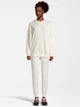 Bluza damska z kapturem elegancka Fila FAW0215-10010 L Biała (4064556296696) - obraz 3