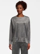 Bluza damska bez kaptura welurowa Fila FAW0227-80008 M Szara (4064556306623) - obraz 1