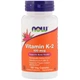 Пищевая добавка NOW Foods Витамин K2 100 мкг 100 капсул NOW00990 - изображение 1