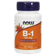 Витамин B1 Тиамин NOW Foods (Vitamin B1) 100 мг 100 таблеток NOW00446 - изображение 1