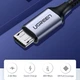 Кабель UGREEN US290 USB 2.0 to Micro-USB QC3.0 2A 0.25m Black (60144) - зображення 4