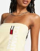 Женский топ Tommy Hilfiger топ-бандо Tommy Jeans 1159771744 (Желтый, XL) - изображение 2