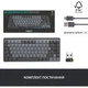 Клавиатура Logitech MX Mechanical Mini Minimalist UA Graphite (920-010780) - изображение 9