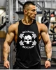 Майка мужская безрукавка No pain No gain черная XL - изображение 1