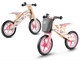 Дерев'яний велобіг Ricokids RC-610 рожевий 7611 - зображення 6