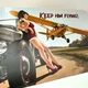 Металлическая табличка Pin Up "Keep him flying" - изображение 2