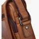 Сумка мужская кожаная кросс-боди маленькая Hill Burry Сrossbody 6113 Рыжий - изображение 8