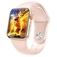Розумний смарт годинник телефон Smart Watch M26-S6 PLUS, 4.4 см-З функціями фітнес та здоров'я, бездротова зарядка Rose gold - зображення 6