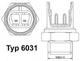 Датчик включения вентилятора ASTRA/VECTRA A,B/OMEGA A,B 1.0-3.0 86-03 (100°C-95°C) WAHLER (6031100D) - изображение 1
