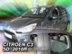 Дефлекторы окон (ветровики) HEKO для Citroen C3 2009+ 5D вставные 4 шт - изображение 7