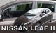 Дефлекторы окон (ветровики) HEKO для Nissan Leaf II 2017+ 5D вставные 2 шт - изображение 1