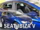 Дефлекторы окон (ветровики) HEKO для Seat Ibiza 2017+ 5D вставные 4 шт - изображение 1