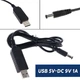 Переходник 9V для роутера и повербанка Berger повышающий кабель с 5V до 9V, USB -->DC 2.1x5.5mm - изображение 4