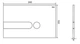 Инсталляция OLI 80 885342 с панелью смыва IPlate 670004 хром + унитаз CERSANIT Carina СЕТ 548 Rimless с сиденьем Soft Close дюропласт - изображение 5