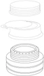 Спиртовий пальник Trangia B25 (7315086025001) - зображення 3