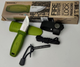 Ніж Morakniv Eldris 1.0 Colour Green нержавіюча сталь + кресало, паракорд та застібка - зображення 10