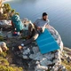 Коврик складной Naturehike Thickened (NH20FCD07) алюминиевая пленка IXPE - 25мм - желтый - изображение 8