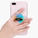 Попсокет (Popsockets) тримач для смартфона Тракторні війська України! (8754-3749-WT) Білий - зображення 6