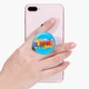 Попсокет (Popsockets) тримач для смартфона Україна (8754-3741-BK) Чорний - зображення 6
