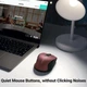 Беспроводная мышь UGREEN MU006 800-4000 DPI 2.4 GHz Red (15065) - изображение 6