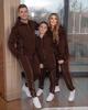Женский светоотражающий костюм Family 54-56 коричневый - изображение 4