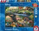 Пазл Schmidt Thomas Kinkade Disney Alice in Wonderland Алиса в Стране Чудес 1000 шт. (59636) - изображение 1