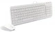 Клавіатура+миша A4Tech F1512 White USB - изображение 2